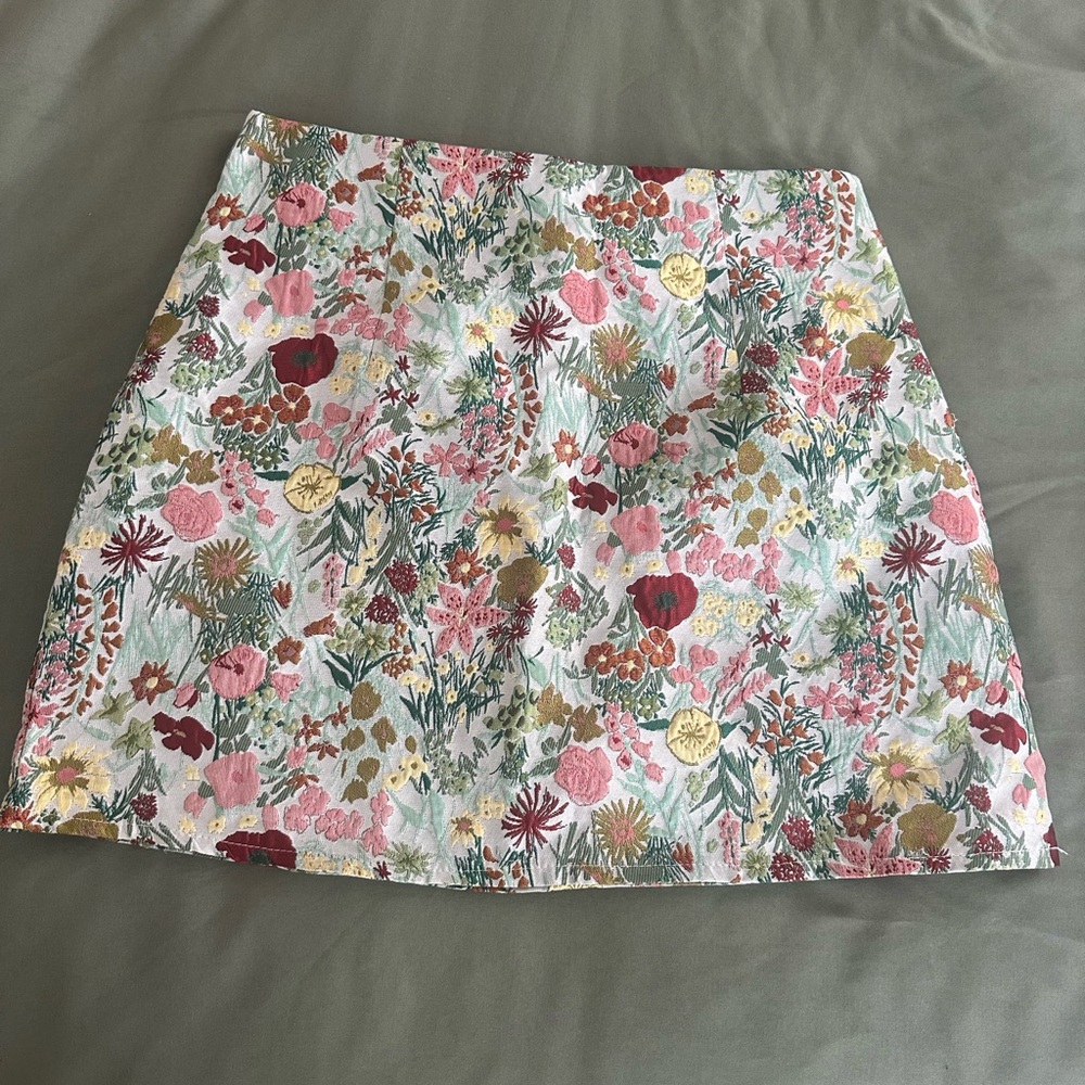 Floral Print Women's Skirt